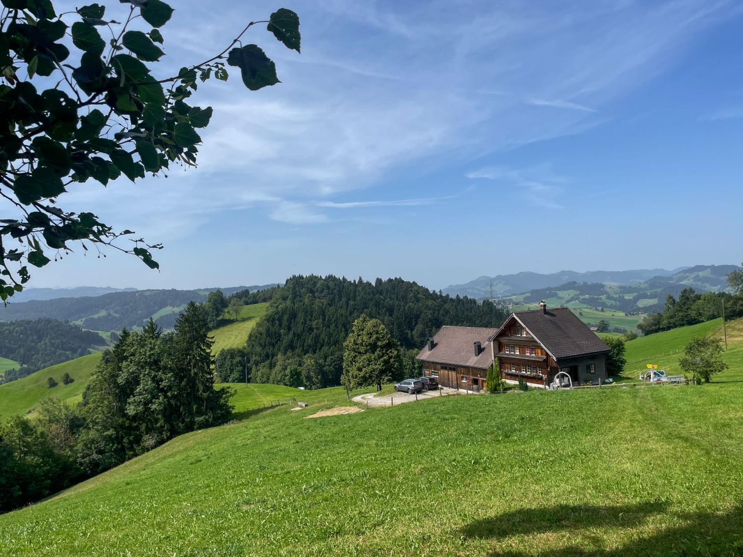 Une ferme au-dessus de Hofstettli