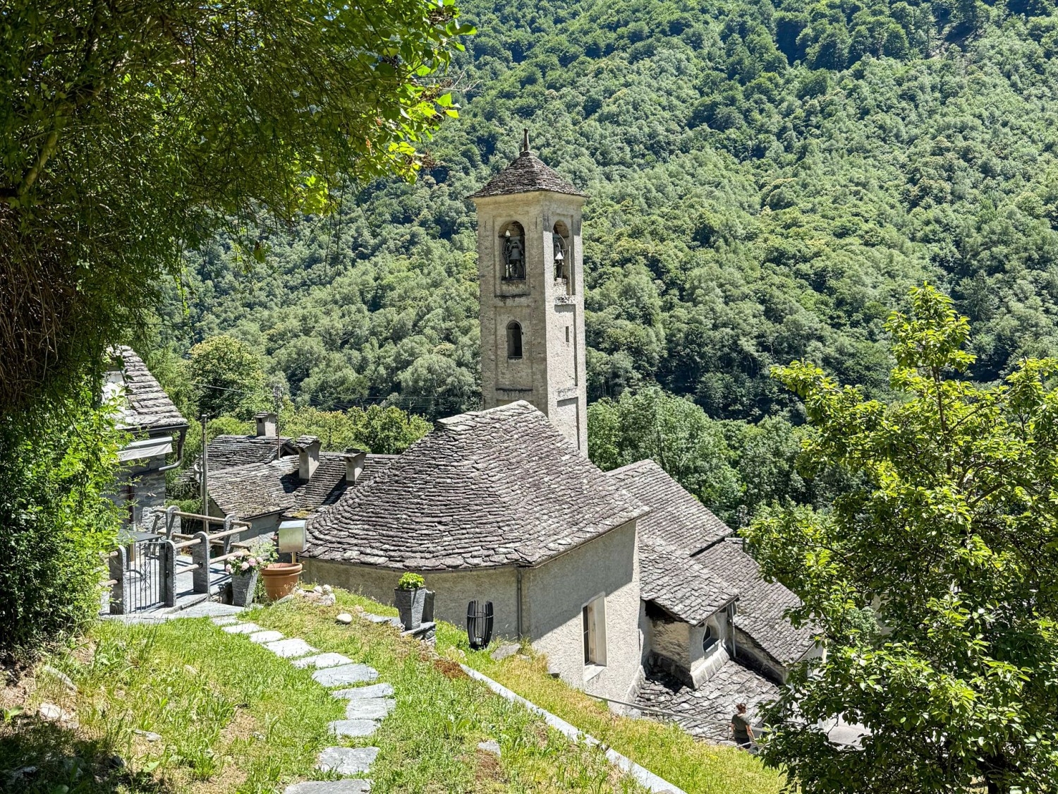 L’église San Remigio de Linescio