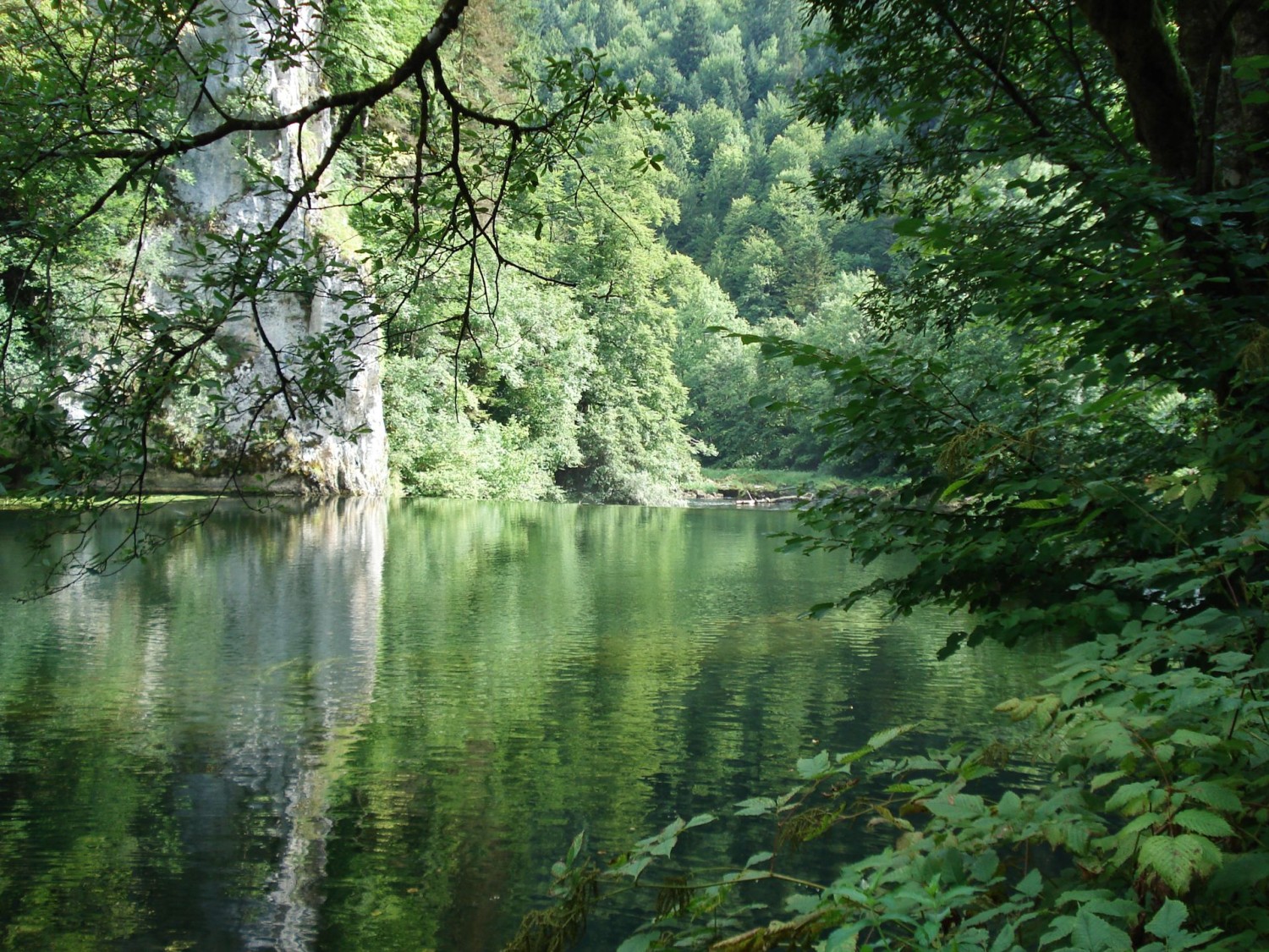 Une belle crique près de Chervillers.