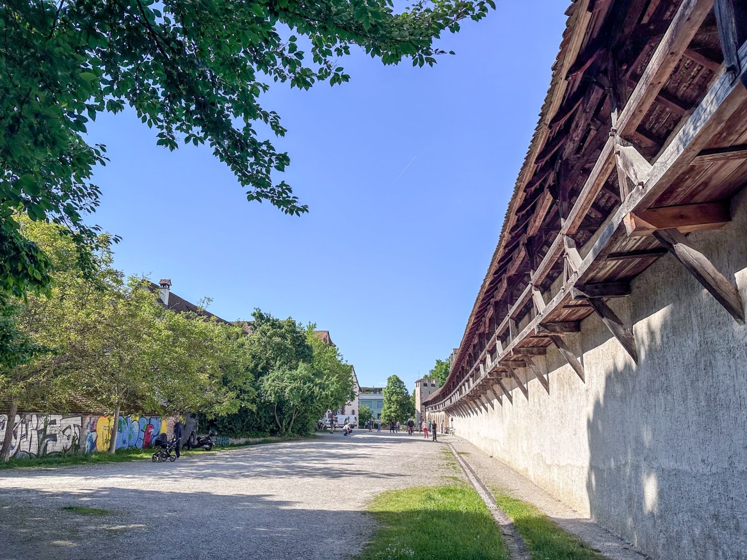 Muraille de la ville au Dalbeloch, Letziplatz