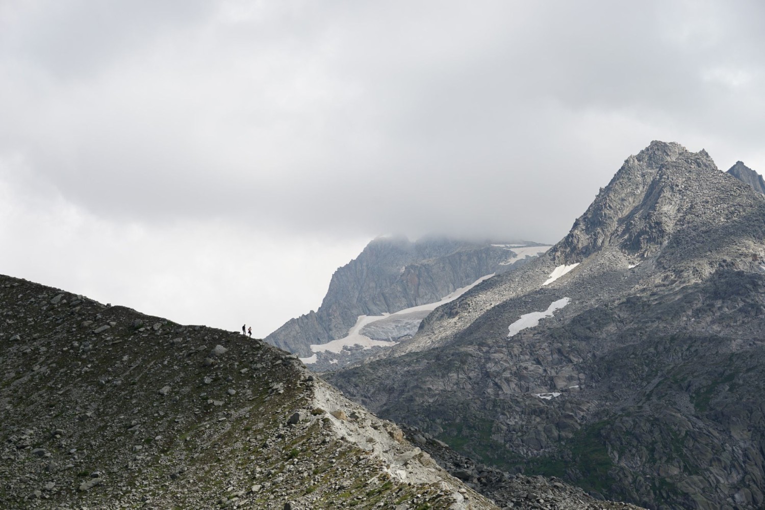 Le glacier du Rhône par le Nägelisgrätli